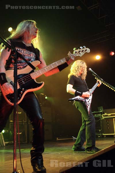 MEGADETH - 2008-02-26 - PARIS - Elysee Montmartre - David Scott Mustaine - James LoMenzo